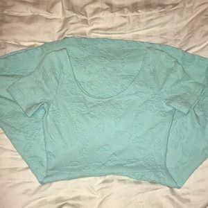 Baby blue floral dress